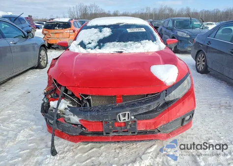 2019 Honda Civic Sport z USA, uszkodzony, nr VIN 2HGFC2F82KH510229